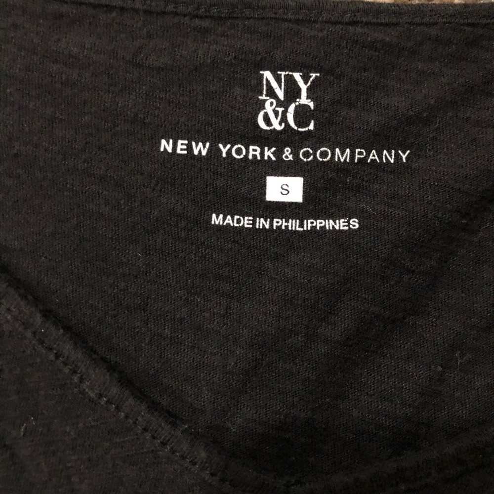 💥 3/$10!!! Black New York & Company Blouse